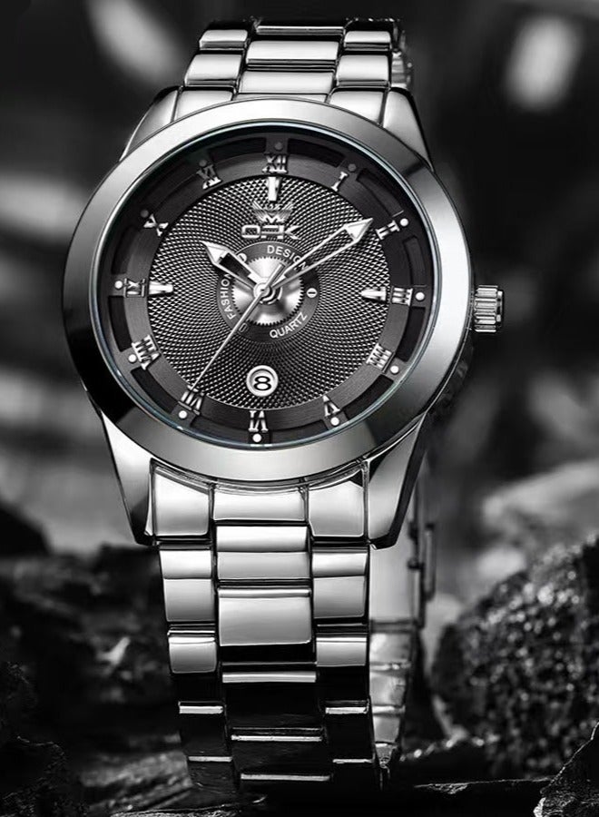 OPK ساعة رجال ساعة أعمال عصرية - Image 2