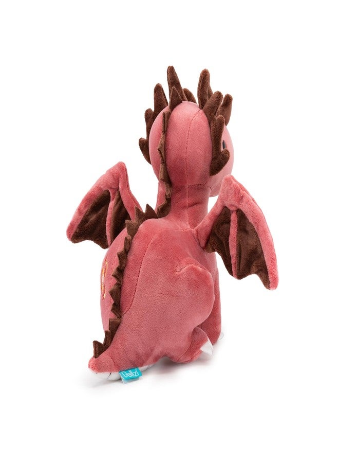 Bellzi Fire Dragon - 11.5" Cute Stuffed Animal Plush Toy - Adorable Soft Dragon Toy Plushies and Gifts - Perfect Present for Kids, Babies, Toddlers - Draggi - Image 5