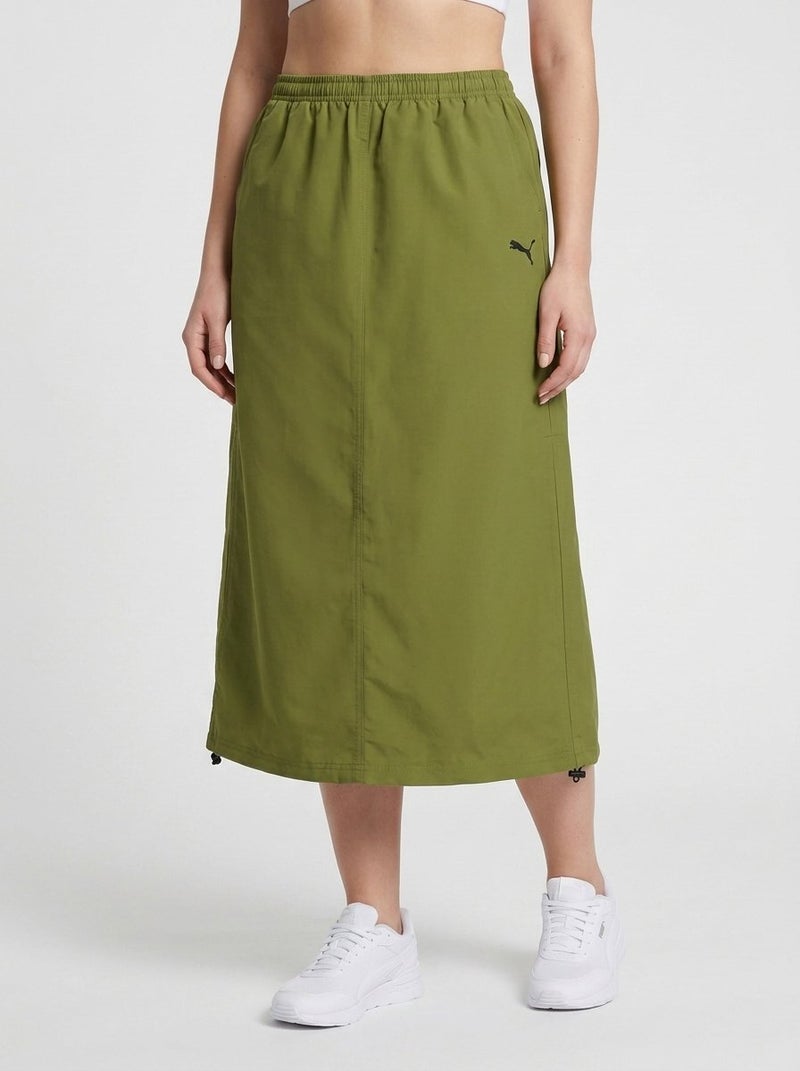 PUMA Women Midi Outdoor Skirt, Olive - Image 1