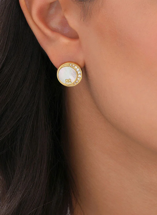 شيروتي 1881 Ladies Earring Gold Classic and Refined Gold Earrings for Women