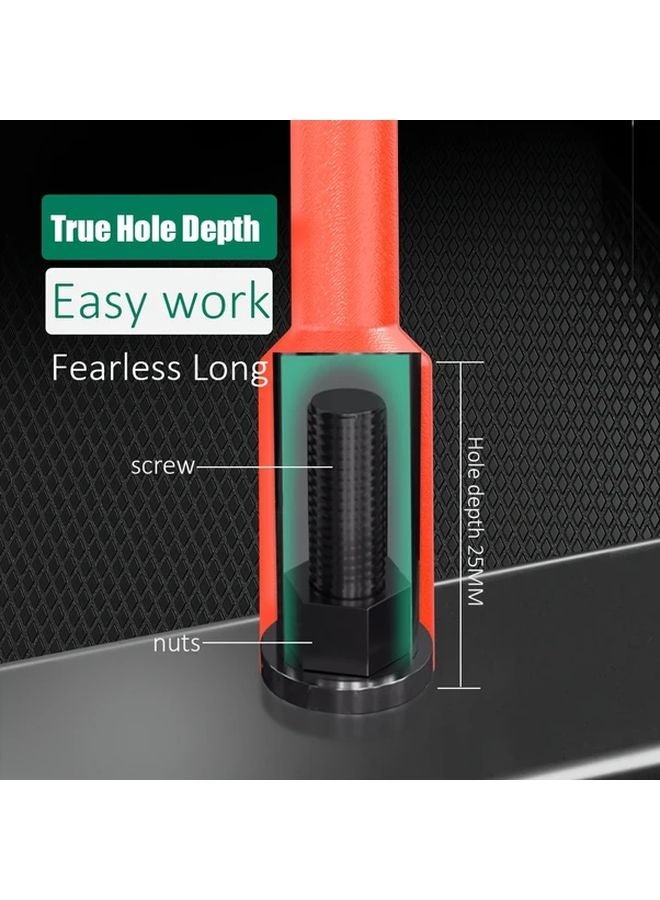 LA623696 Insulated T Shaped Socket Wrench Electrician Special Manual Tool Injection Molded - Image 5