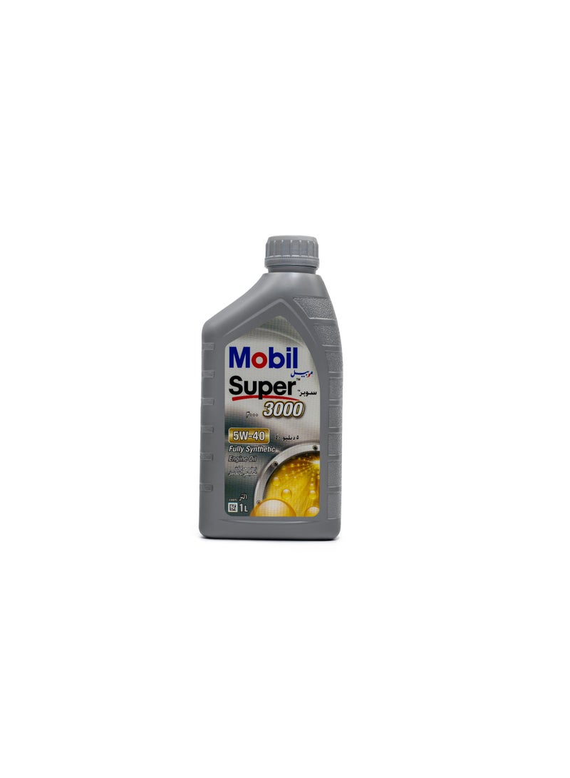 موبيل Mobil Super™ 5W-40 (زيت محركات صناعي بالكامل عالي الأداء) 12X1L - Image 5