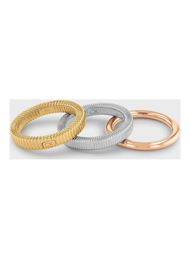 Women 35000027B/35000027C/35000027D Playful Repetition Ring