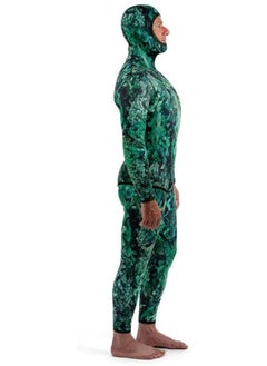 DYNAMICNORD DYNAMIC NORD SFS-2 FREE DIVE SUIT 1.5MM HOODED JACKET + PANT CAMO/GREEN  - Image 5