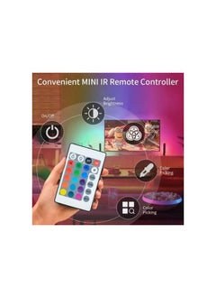 Generic RGB Multi Color LED Strip Light with Remote 5M - For decoration and Ramadan adornment.  - Image 2