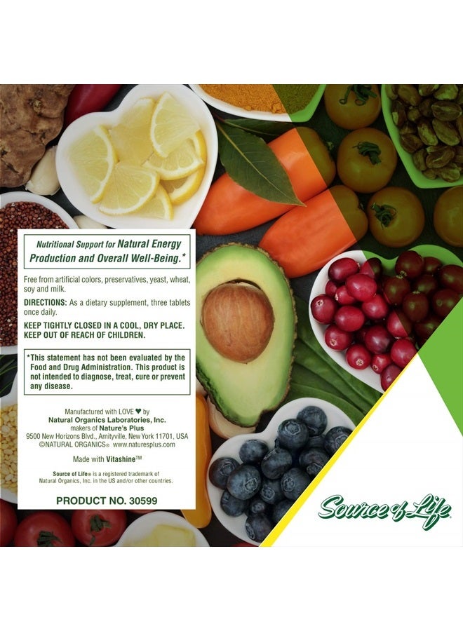 Natures Plus Source of Life NO-Iron TAB 180 - Image 5