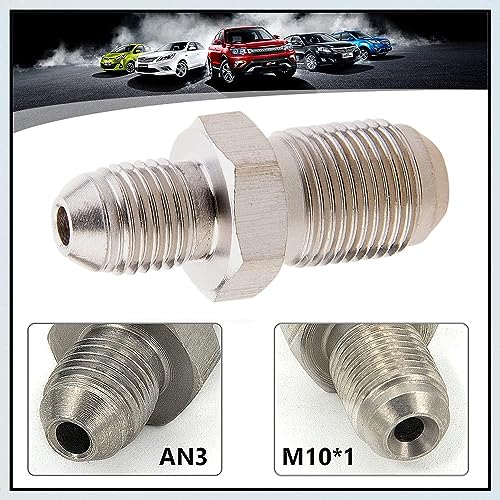 CNRAQR 3AN FittingM12x10 Adapter For Brake Clutch Fuel and Oil 2PcsAN3 - Image 5