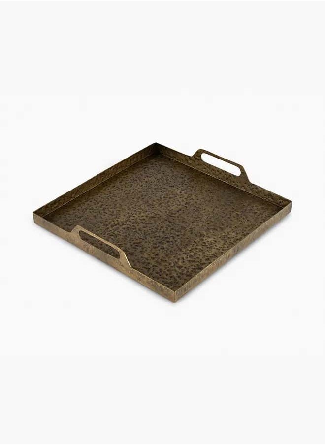 2XL Home - Rectangular Copper Tray With Handle - Image 1