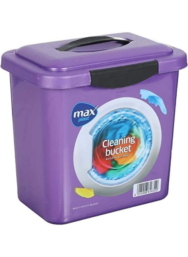 ماكس بلاست صندوق تخزين مسحوق الغسيل البلاستيكي الكبير من Max Plast | حاوية PP متينة بألوان متعددة مع غطاء محكم | تصميم يحافظ على رائحة ونضارة المسحوق - Image 3