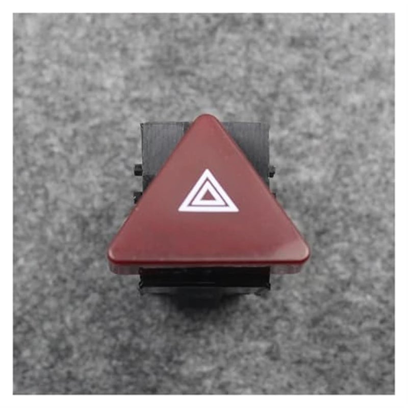 Wivplex Dark Red Hazard Alarm Warning Flash Switch Button - Image 2