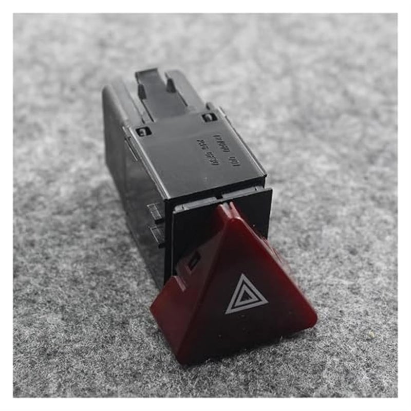 Wivplex Dark Red Hazard Alarm Warning Flash Switch Button - Image 3