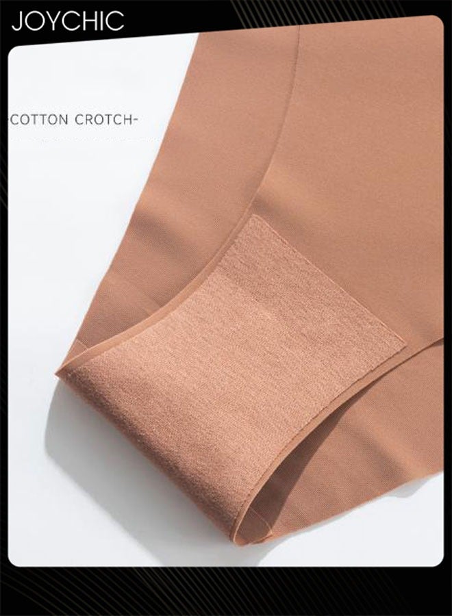 Joychic 5 قطع من سراويل نسائية بنمط صلب صديقة للبشرة سريعة الجفاف وقابلة للتنفس بخصر منخفض بدون seams مع مرونة عالية لجميع الفصول - Image 2