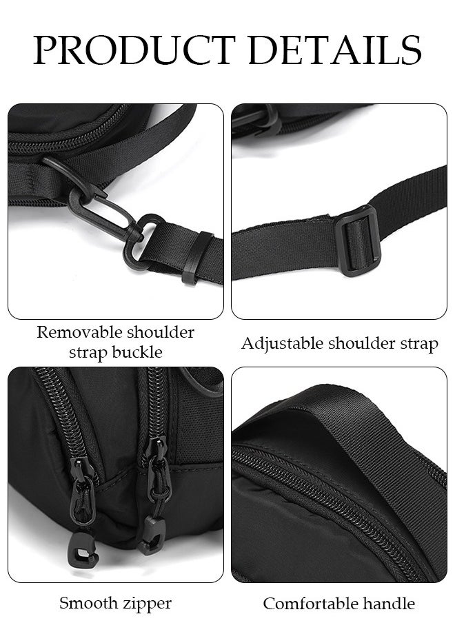 DUNISO Crossbody Bag for Men and Women Waterproof Sling Bag Travel Passport Wallet Bag for Cell Phone, Small Side Shoulder Bag Multipurpose Daypack for Men  - Image 5