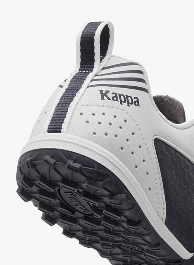 Kappa Boys' Logo Print Football Shoes with Hook and Loop Closure