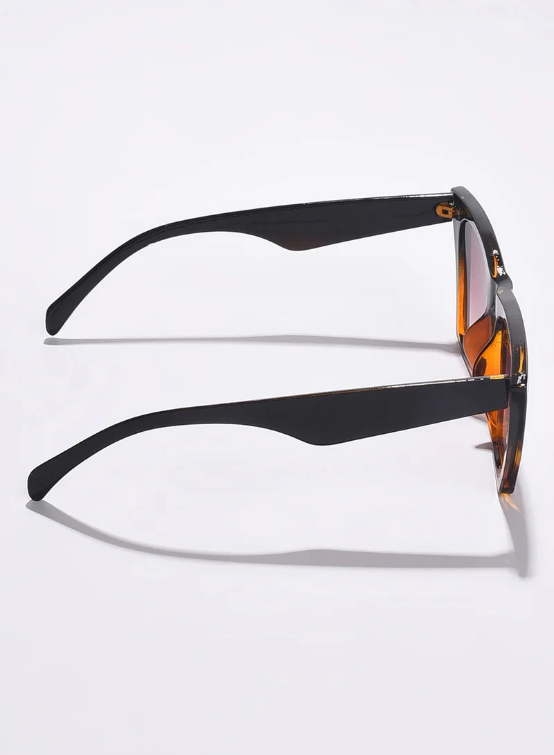 Haute Sauce Brown Lens Brown Butterfly Sunglasses