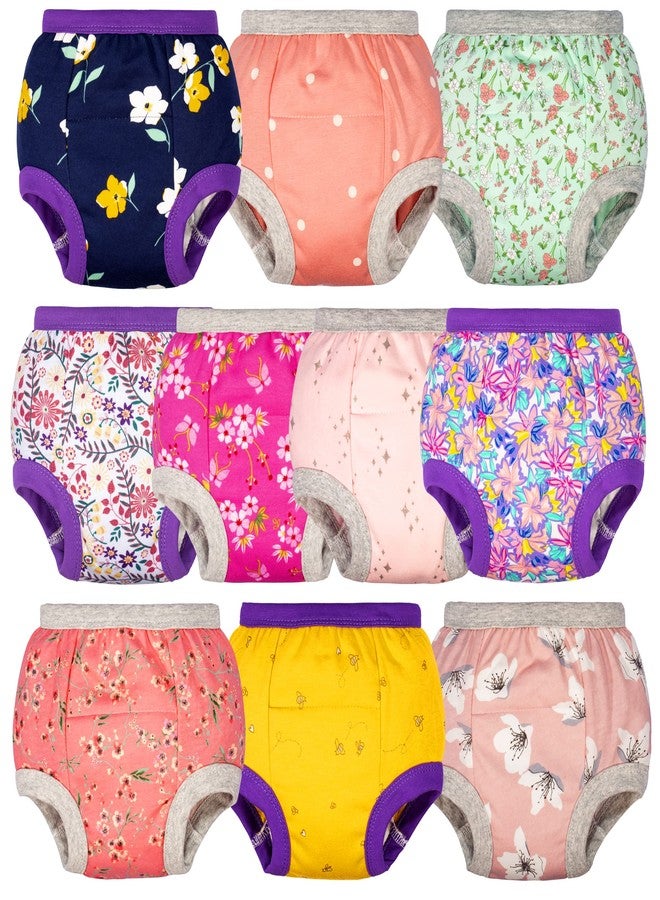 BIG ELEPHANT Potty Training Underwear, 100% Cotton Absorbent Unisex Toddler Pee Pants for Boys & Girls, 12-24 Months - Image 1