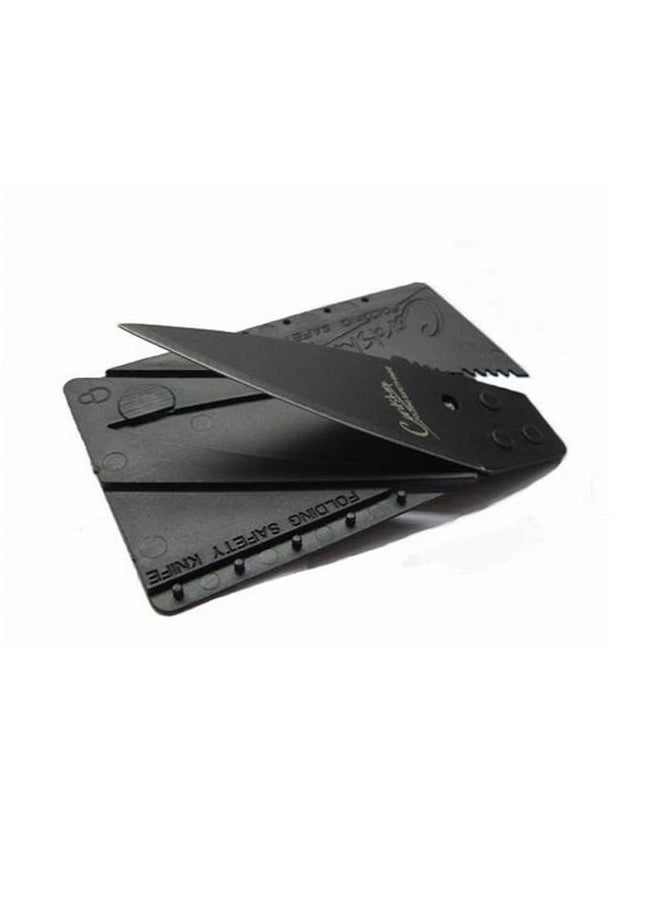 Generic Credit card folding fruit Knife Black 8.6 CM  - Image 3