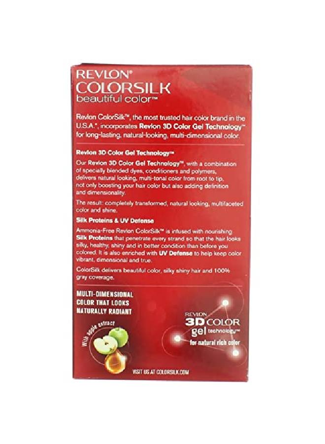 Revlon صبغة شعر ColorSilk 30 بني غامق، عبوة واحدة (5 قطع) - Image 4