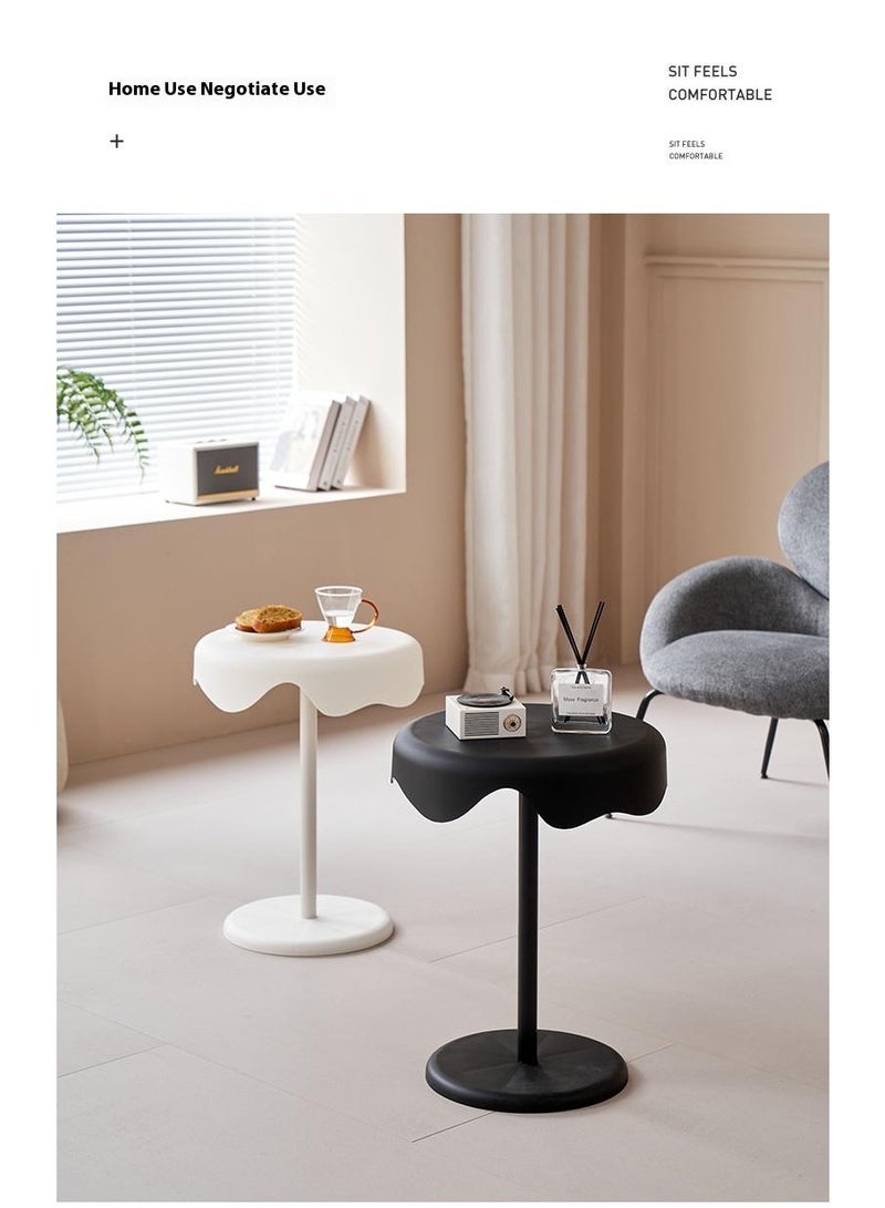 Bluejw Home Side Tables For Small Spaces Sofa Side Table Small Coffee Table Movable Waterproof End Tables For Living Room Bedroom Balcony Office Ice Cream Shelf - Image 5