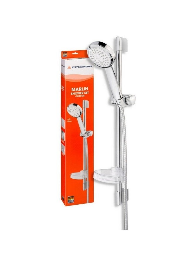 كيستين ماشر مارلين طقم دش بتصميم فاخر مع طلاء كروم فضي 7 × 14 × 70 سم 3700 00 0000.SA - Image 1