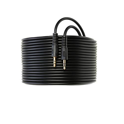 WireZee 3.5mm to 3.5mm Male Audio Stereo Cable - 3ft, 6ft, 12ft, 25ft, 50ft, 100ft (50FT) - Image 4