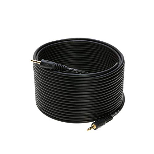 WireZee 3.5mm to 3.5mm Male Audio Stereo Cable - 3ft, 6ft, 12ft, 25ft, 50ft, 100ft (50FT) - Image 5