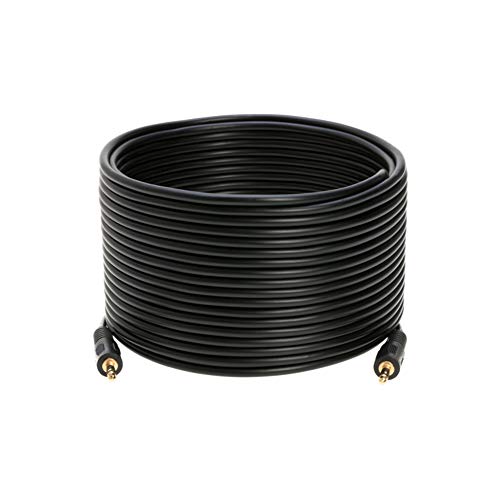 WireZee 3.5mm to 3.5mm Male Audio Stereo Cable - 3ft, 6ft, 12ft, 25ft, 50ft, 100ft (50FT) - Image 2