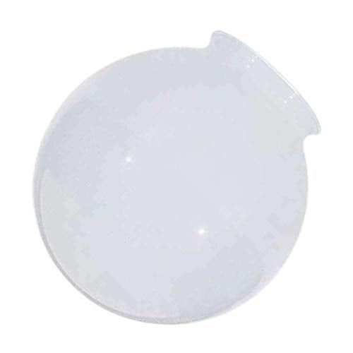 6Inch White Glass Globe 314Inch Fitter Opening