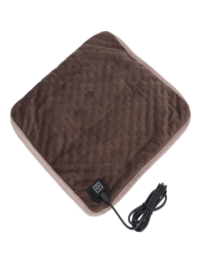 Heated Blanket Electric Throw USB 5W Soft Synthetic Fiber 3 Gear Electric Heating Blanket with 5ft Cable for Keeping Warm in Home Office - Image 5