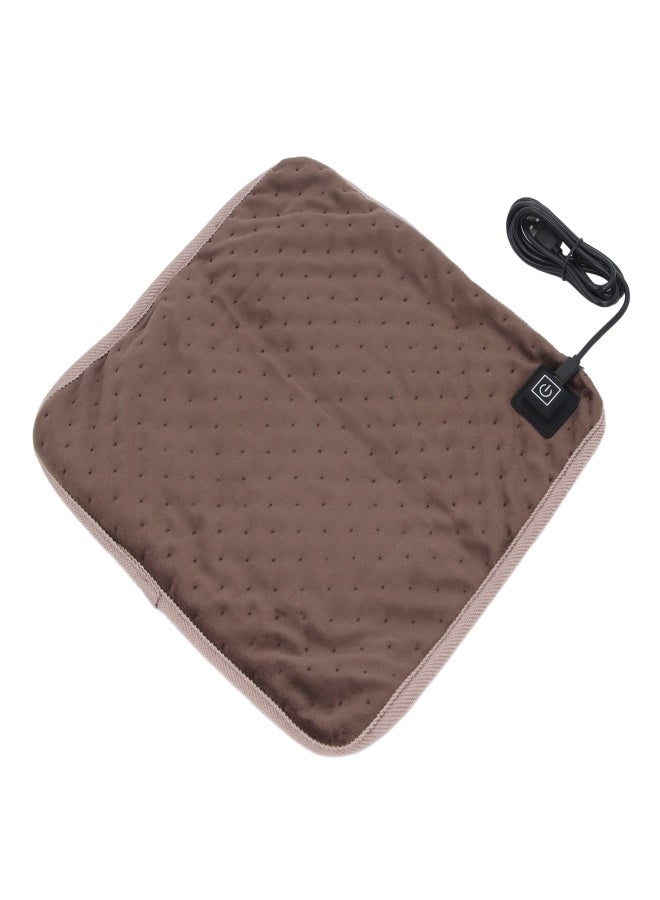 Heated Blanket Electric Throw USB 5W Soft Synthetic Fiber 3 Gear Electric Heating Blanket with 5ft Cable for Keeping Warm in Home Office - Image 3
