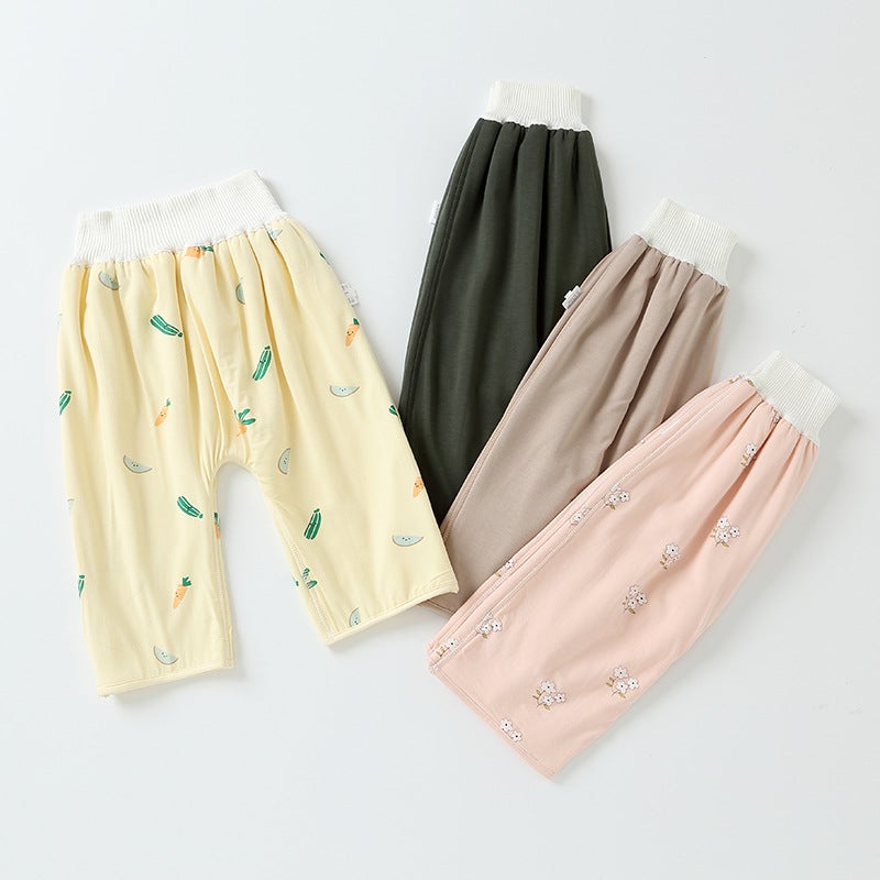 Diaper pants baby diaper pants bamboo fiber anti-diaper artifact boys and girls training pants washable ring breathable diaper - Image 3