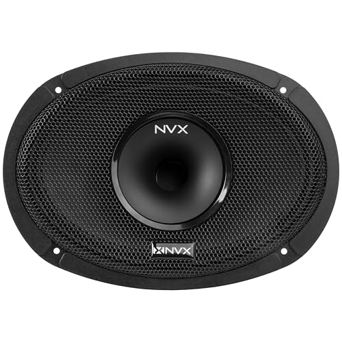 NVX® VPRO69H 6"x 9" Premium Loudspeaker, 400W Max, 200W RMS, 4-Ohm, 1.5" Voice Coil, Pro Audio Coaxial with Horn Tweeter, Easy to Install in Cars/Trucks/Doors (1-Speaker) - Image 3