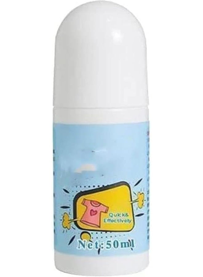 Stain Remover for Clothes - Roll Bead Design, Portable No-wash Instant Stain Remover Pen - Image 1