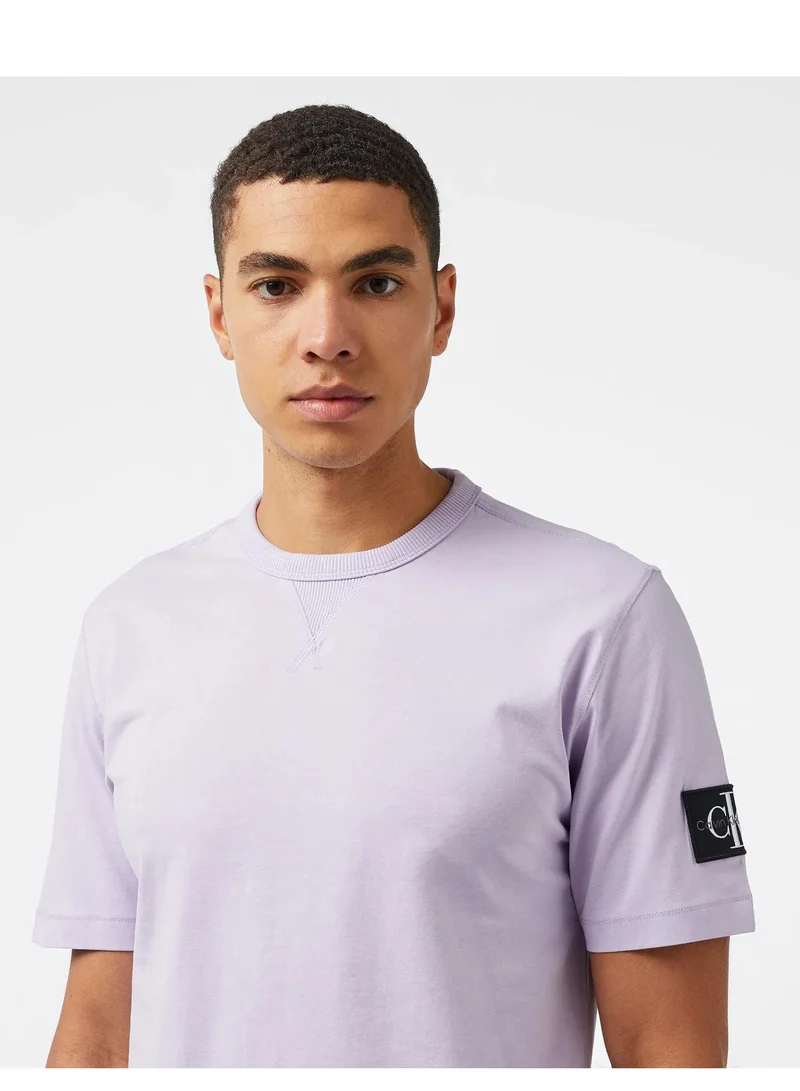 Calvin Klein Jeans Logo Badge Crew Neck T-Shirt