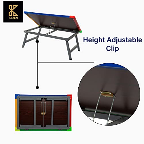 KYZEN Multi Purpose Study Table With Writing Board Use In Office Laptop Work In Home Student Study Etc_(Size-60X40X24 Cm)_(Color Full Border, Powder Coated) - Image 3