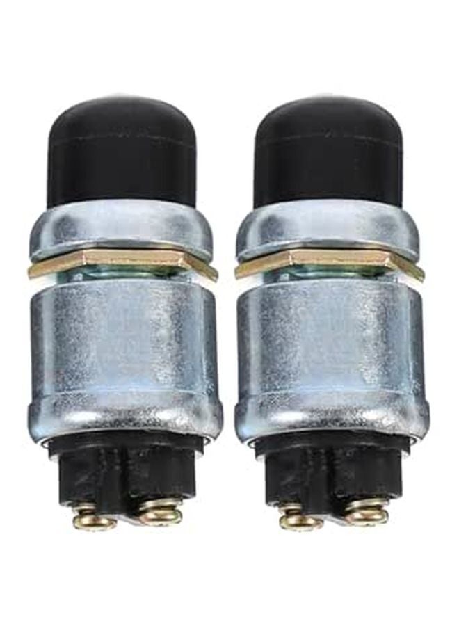 Waterproof Engine Start Push Button 2Pcs Red Ignition Switch For Car Truck Boat - Image 1
