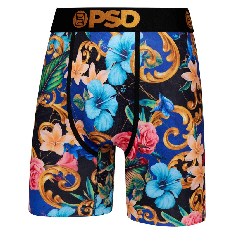 PSD Underwear Men's Cobalt Boxer Brief 3 Pack, Multi, M - Image 3