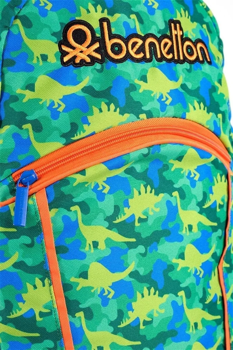 بينيتون baggy Double Compartment 4-Piece School Bag Set 03660