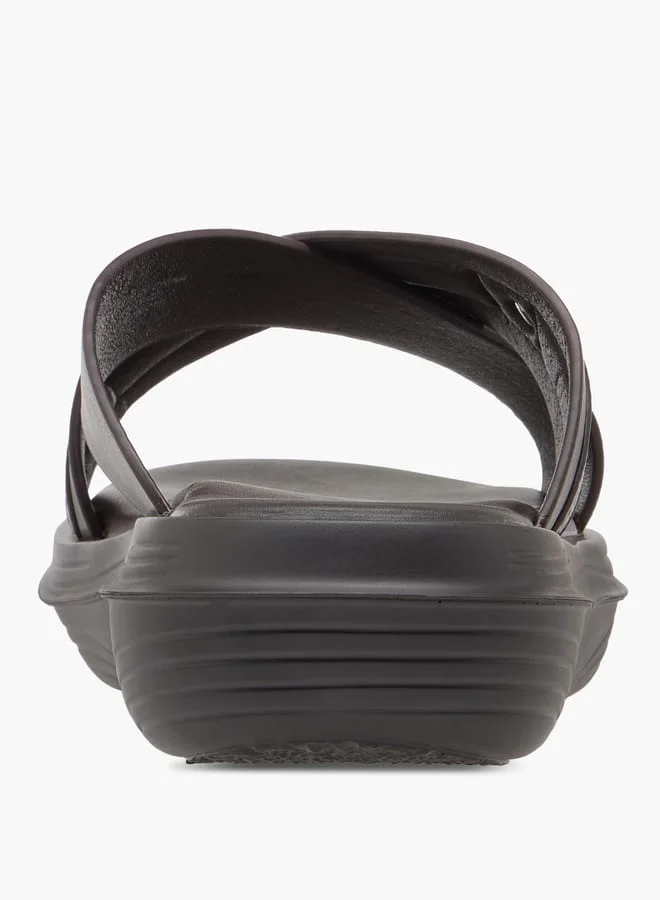 Le Confort Men's Textured Slip-On Sandals