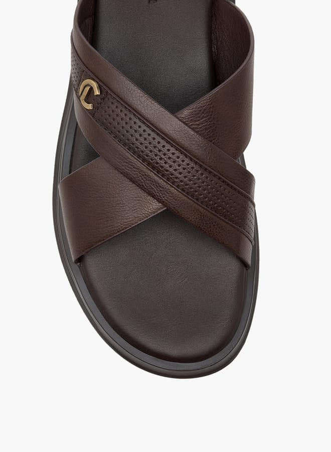 Le Confort Men's Textured Slip-On Sandals  - Image 3
