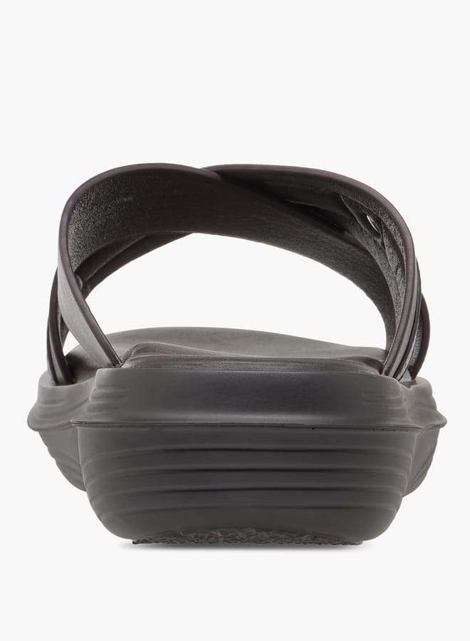 لو كونفورت صنادل رجالية سهلة الارتداء بنقوش - Image 4