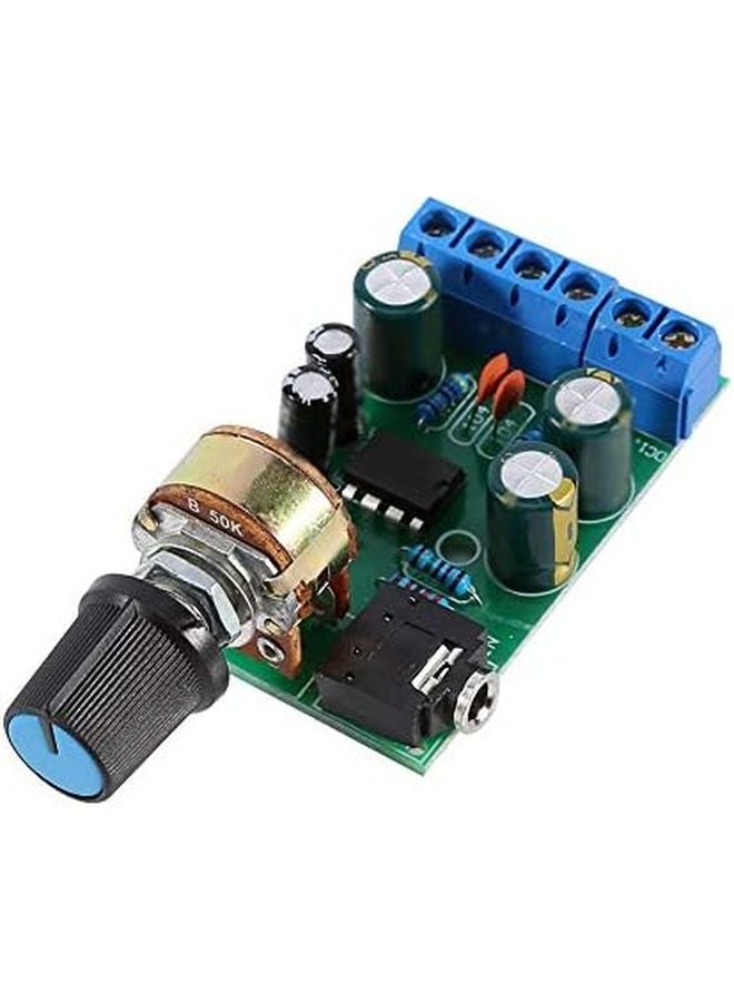 Aramox DC 1.8 12V Stereo Audio Amplifier Board Module with Volume Control Potentiometer - Image 1