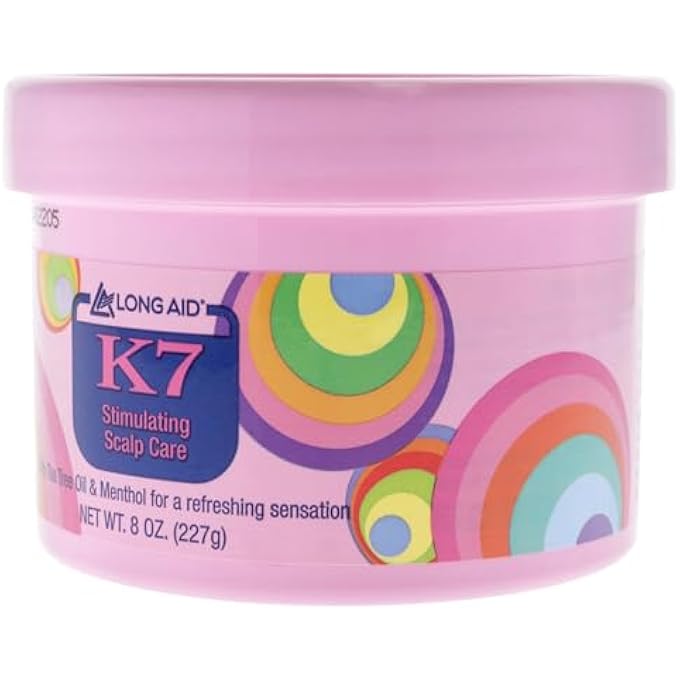 Long Aid LONG-AID K7 STIMULATING SCALP CARE - 8 OZ CONDITIONER - Image 1