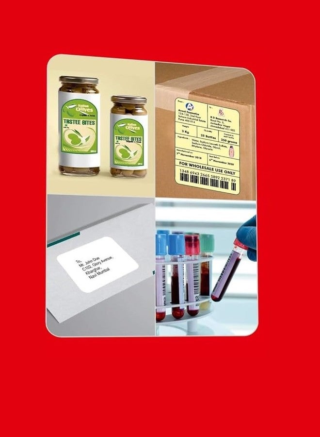 GMP Multipurpose Label 56L - 48 x 20 WR for Inkjet/Laser Printer A4 Sheet - Image 5
