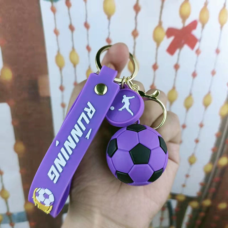 Large World Cup Football Keychain Pendant For Boys And Girls Schoolbag Hanging Key Chain Car Key Pendant Gift - Image 4