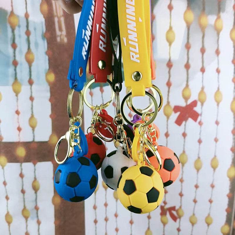 Large World Cup Football Keychain Pendant For Boys And Girls Schoolbag Hanging Key Chain Car Key Pendant Gift - Image 3