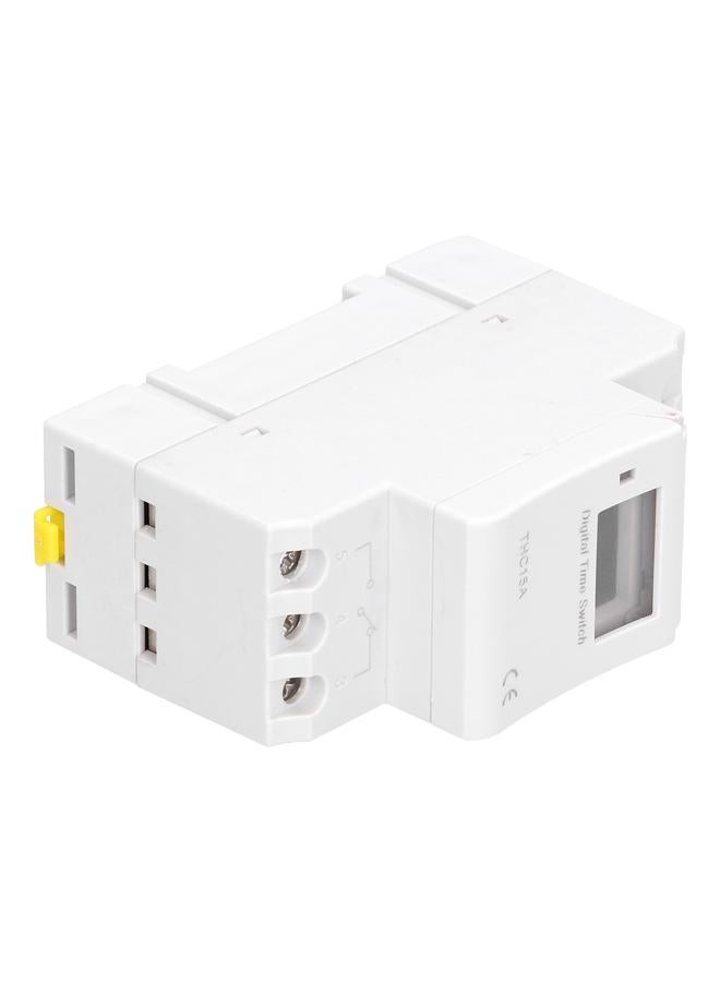 Digital Time Switch Real Time Display High Accuracy Anti Interference Programmable Timer Switch