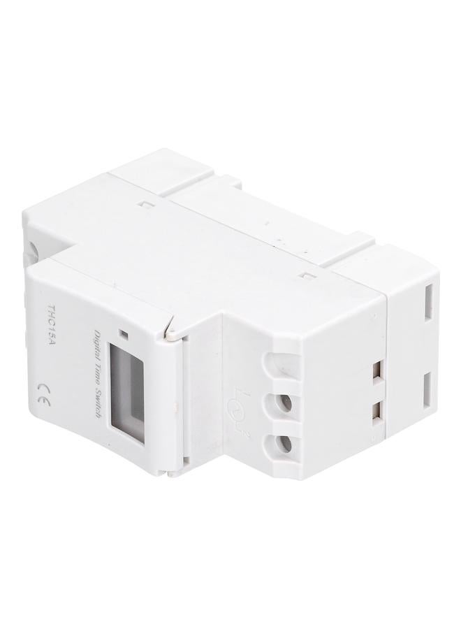 Digital Time Switch Real Time Display High Accuracy Anti Interference Programmable Timer Switch