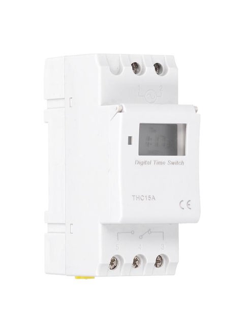 Digital Time Switch Real Time Display High Accuracy Anti Interference Programmable Timer Switch