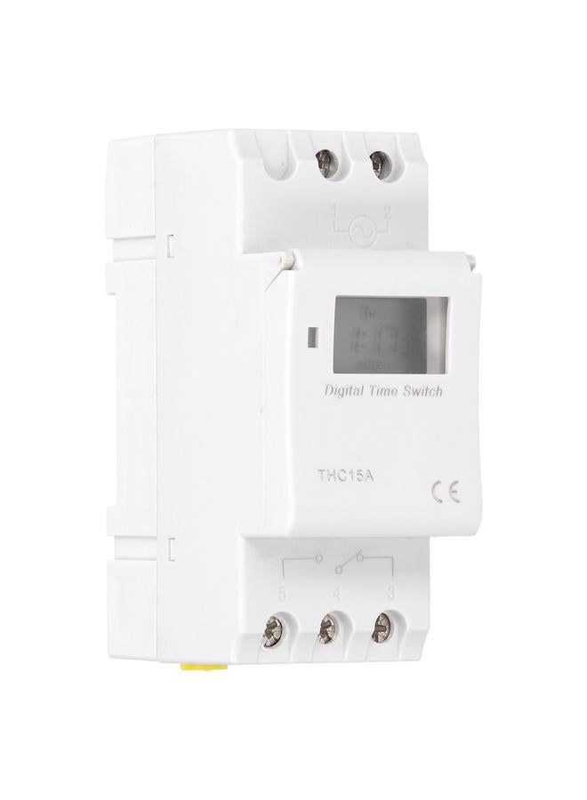 Digital Time Switch Real Time Display High Accuracy Anti Interference Programmable Timer Switch